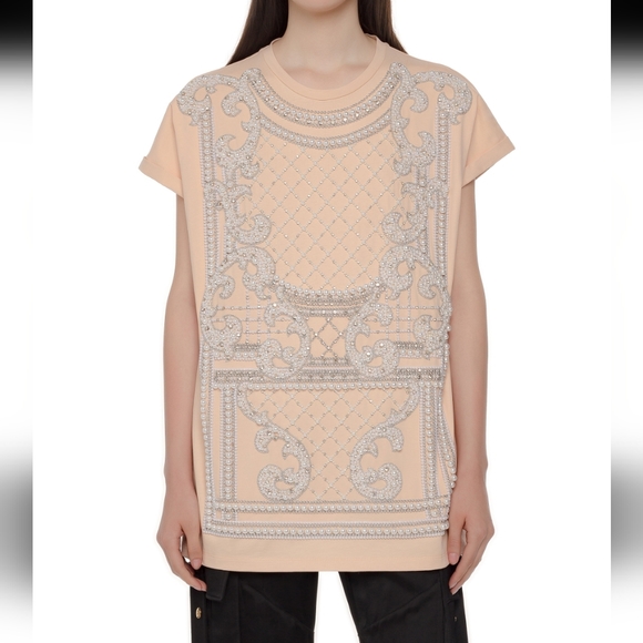 BALMAIN T-SHIRT DRESS - Picture 2 of 12